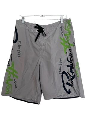 Palmwave Gray Boardshorts W32